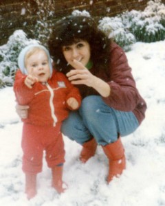 andrew mum snow aged 2 years